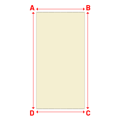 Bâche Rectangle en AustralMesh - Toile d'ombrage ajourée Naturel (759 AustralMesh) - 10.00x20.00m