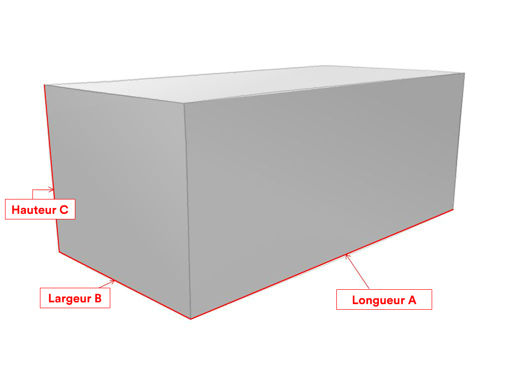 Housse Rectangle - Protect 670 : La référence en matière de protection étanche Bleu foncé RAL 5002