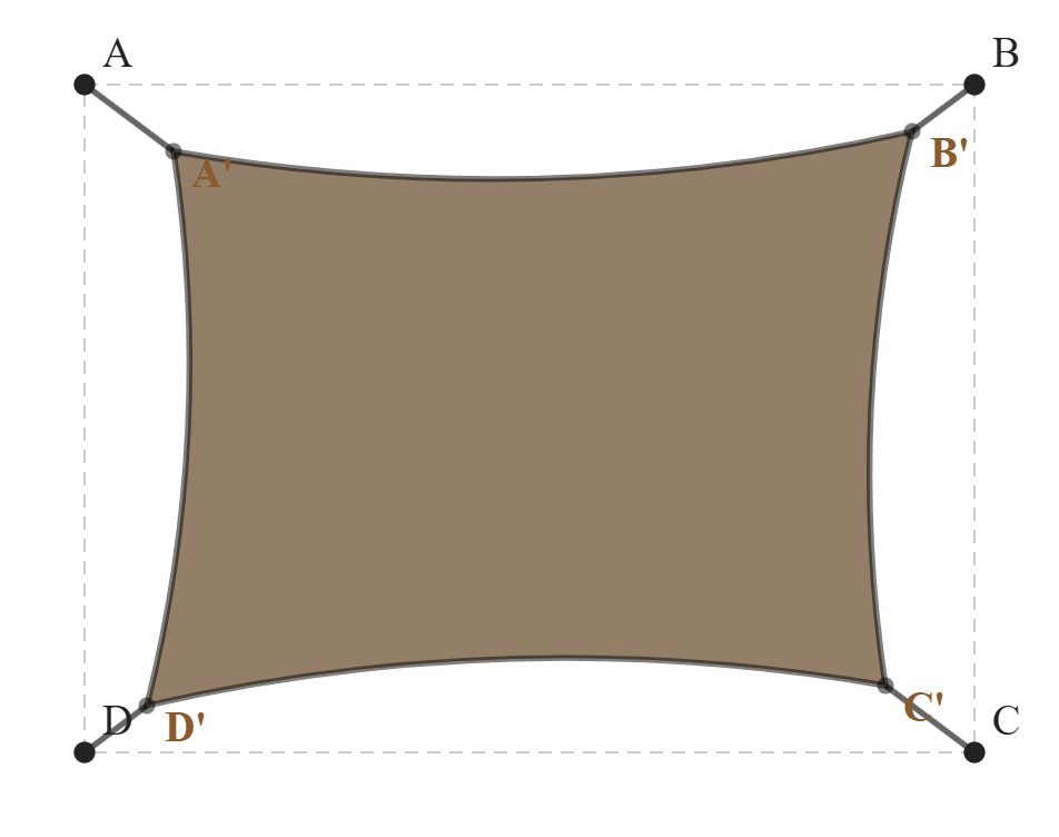 Voile d'ombrage - Voile d'ombrage Rectangle - Bois flotté 294 (AustralMesh)