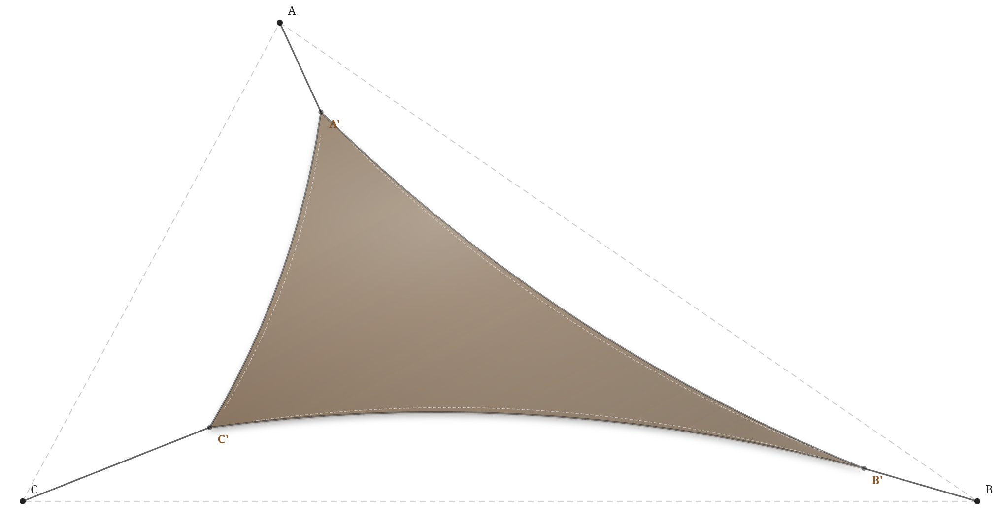 Voile d'ombrage - Forme Triangle - Bois flotté 294 (AustralMesh)