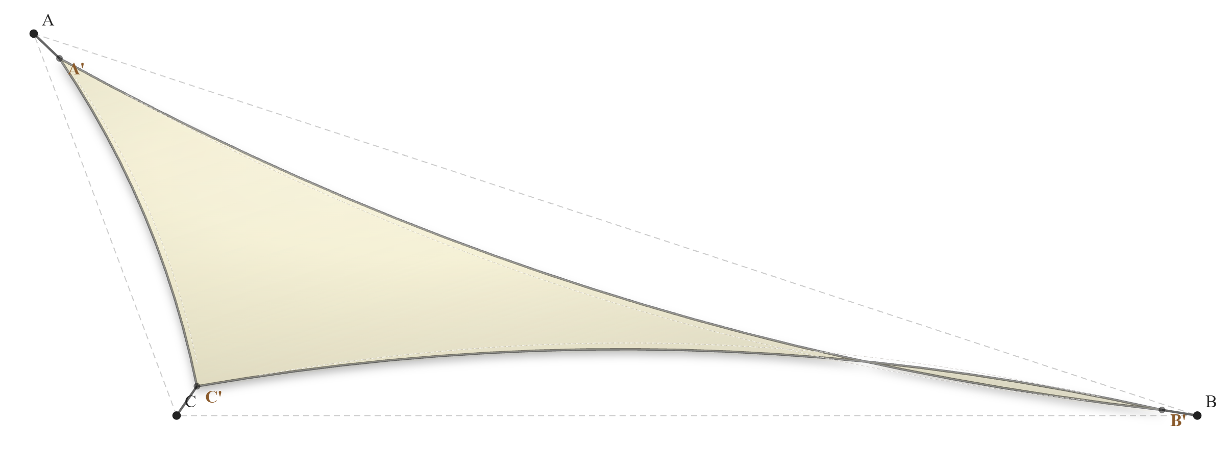 Voile d'ombrage - Forme Triangle - Naturel (759 AustralMesh)