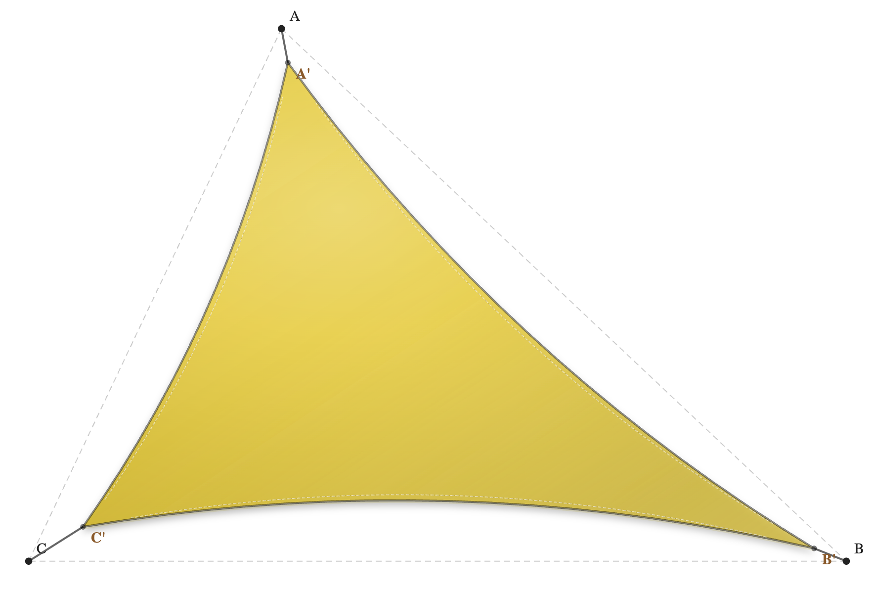 Voile d'ombrage - Forme Triangle - Auréoline 96-50845