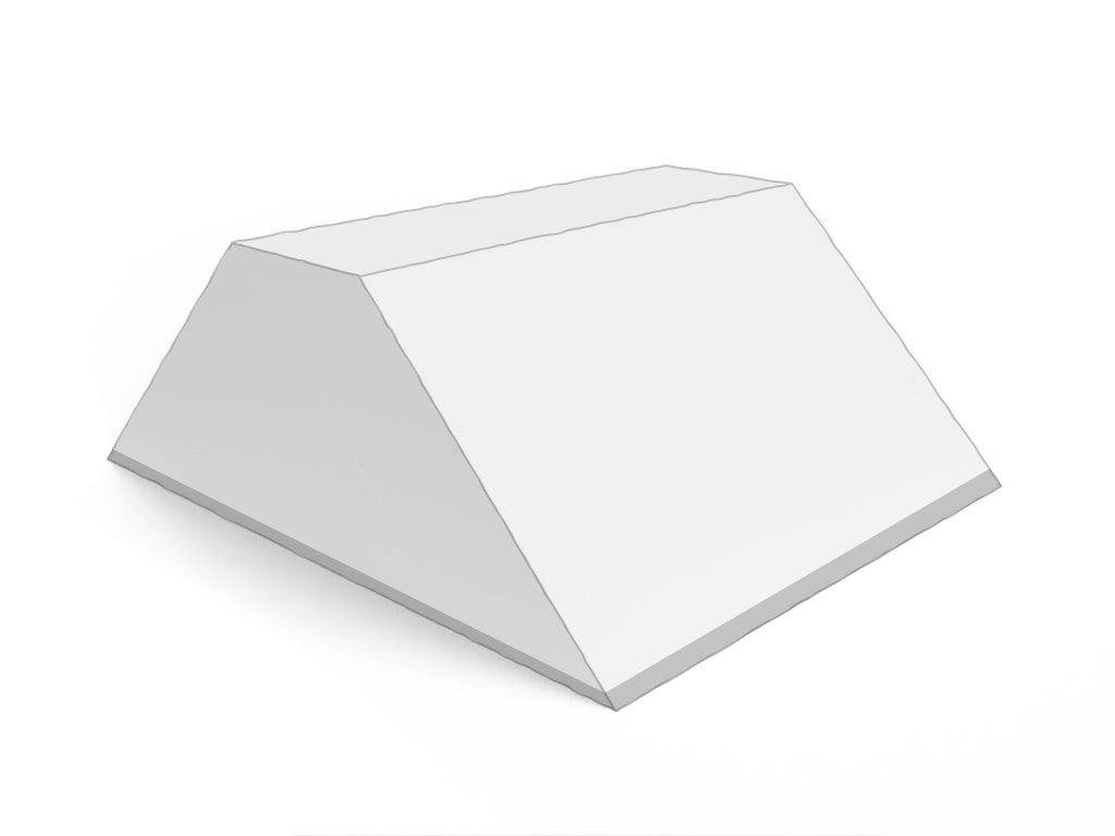 Housse de table de ping-pong pliée sur mesure 160 × 75 × H 165 cm – Protect 670