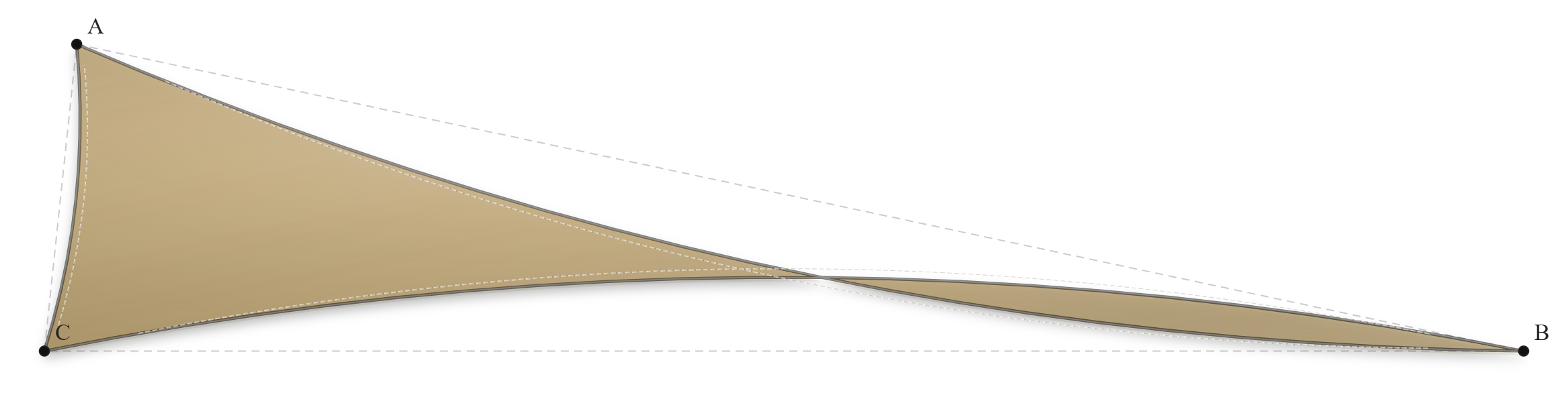 Voile d'ombrage - Forme Triangle - Sable du désert (704 AustralMesh)