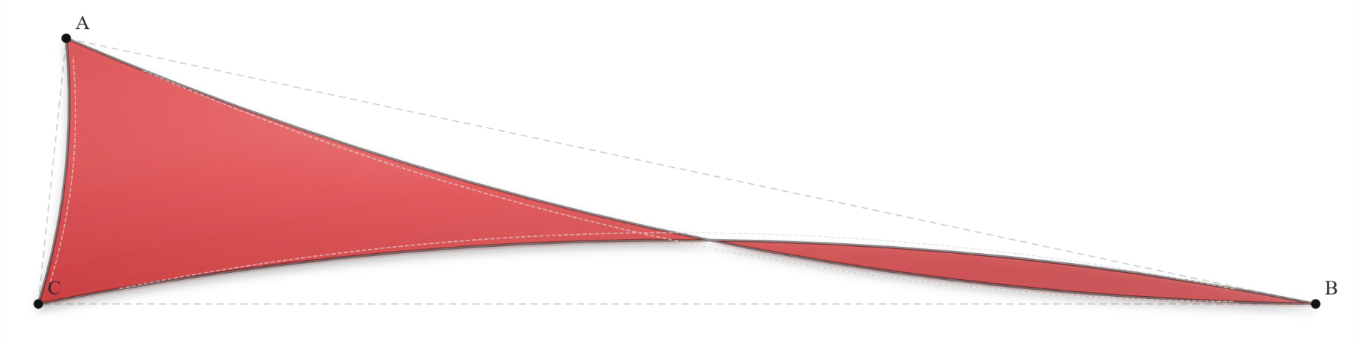 Voile d'ombrage - Forme Triangle - Rouge (662 Australmesh)